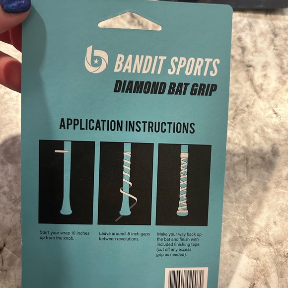 Bandit Sports Black Bat Grip - Picture 2 of 2